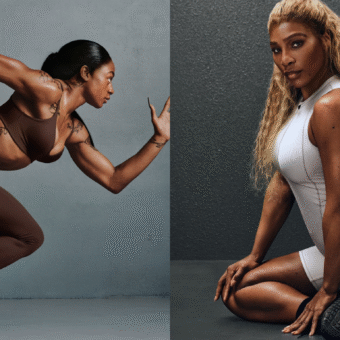 Serena Williams e Sha’Carri Richardson lideram campanha da NikeSKIMS
