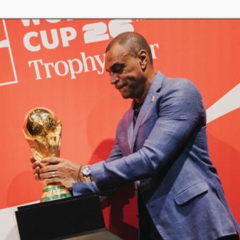 Brasil recebe o Tour da Taça da Copa do Mundo da FIFA em contagem regressiva para 2026