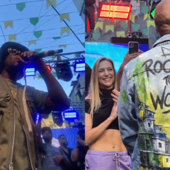Wyclef, do Fugees, faz apresentação especial na Rocinha