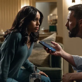 Kerry Washington fala sobre maternidade e vulnerabilidade em ‘Sobrevivência’: “Não há limite para salvar um filho”